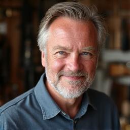 Portrett av Erik Nilsen, leder for instrumentreparasjoner.